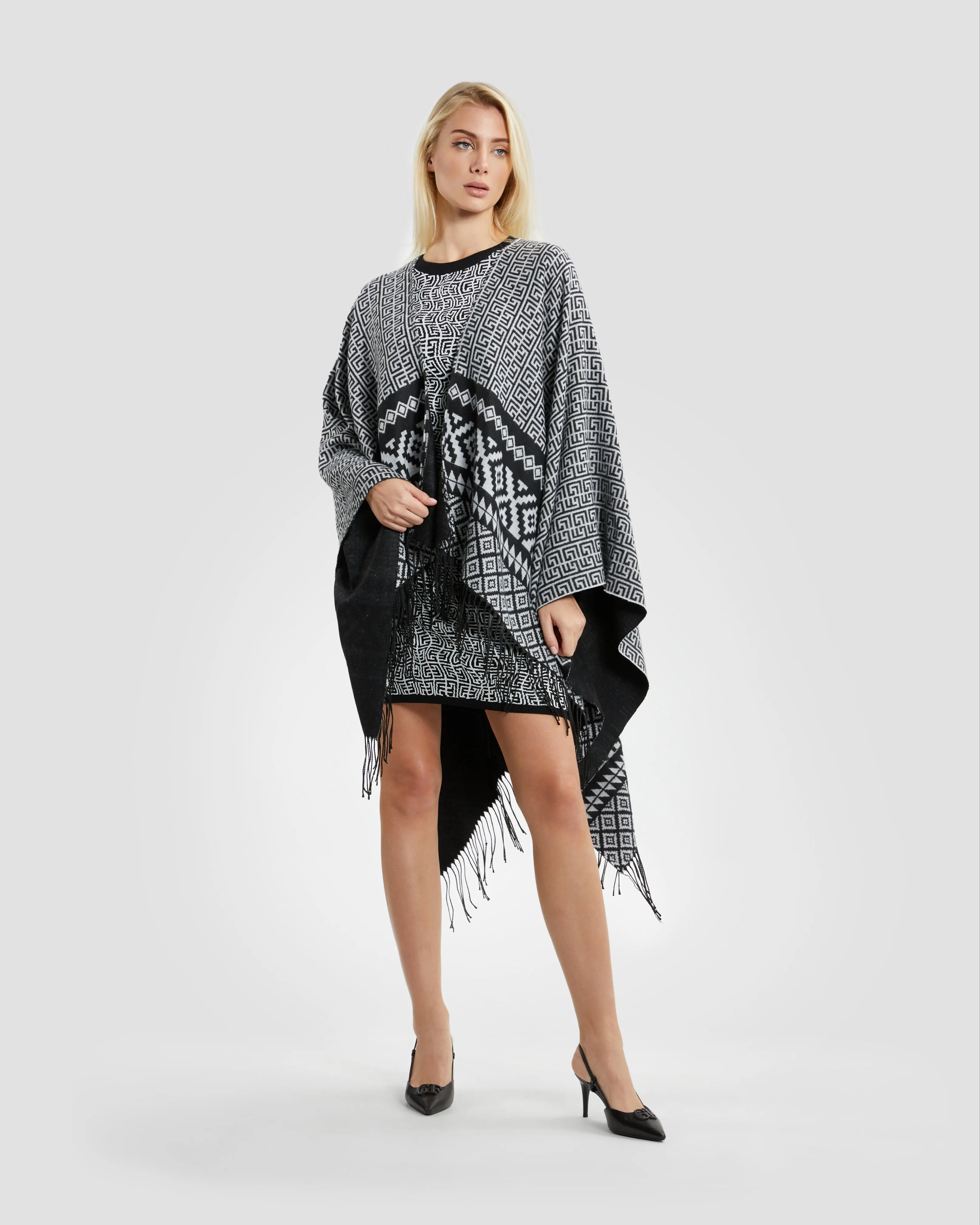 GF Monogram Poncho