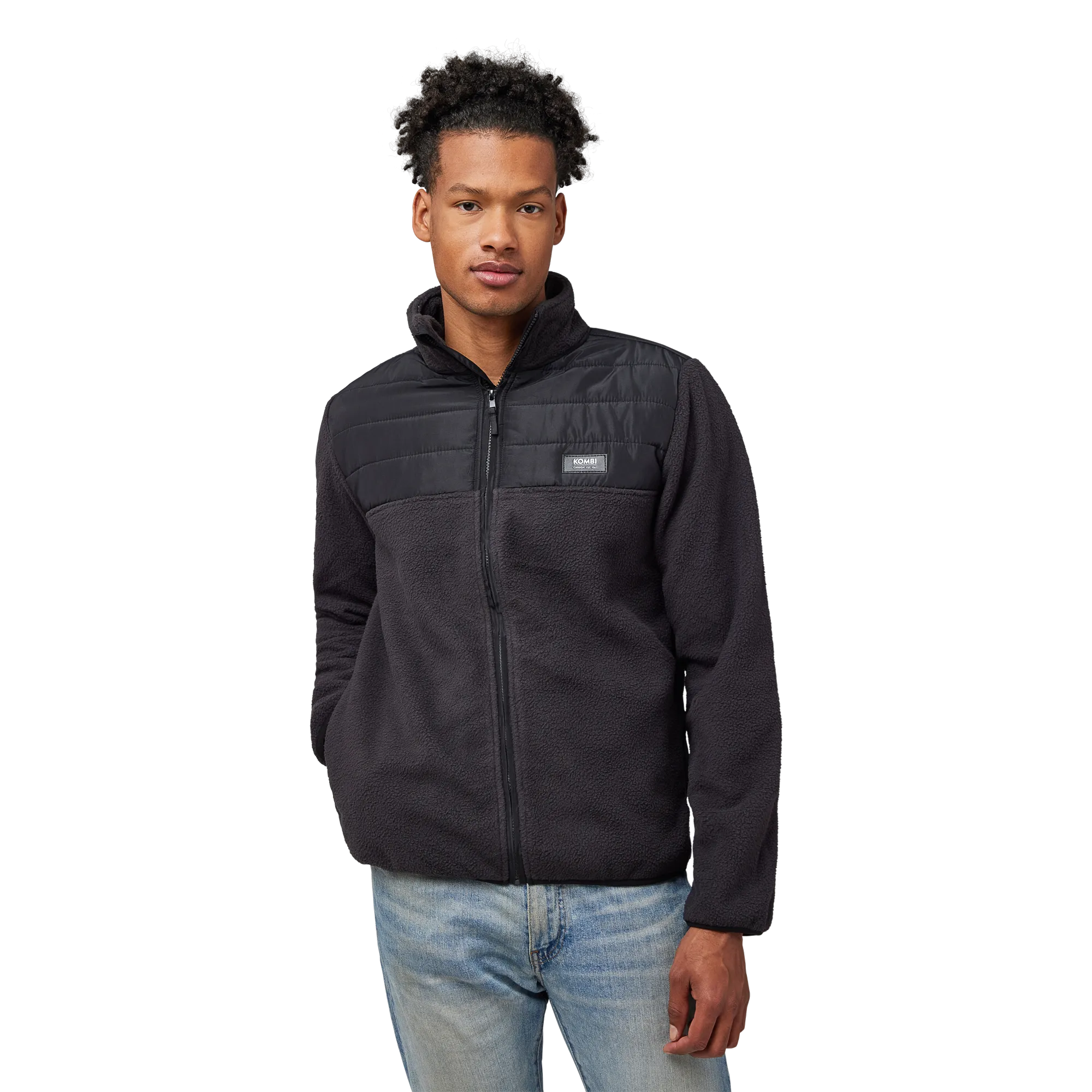 Green Land Recycled Fleece Jacket - Men