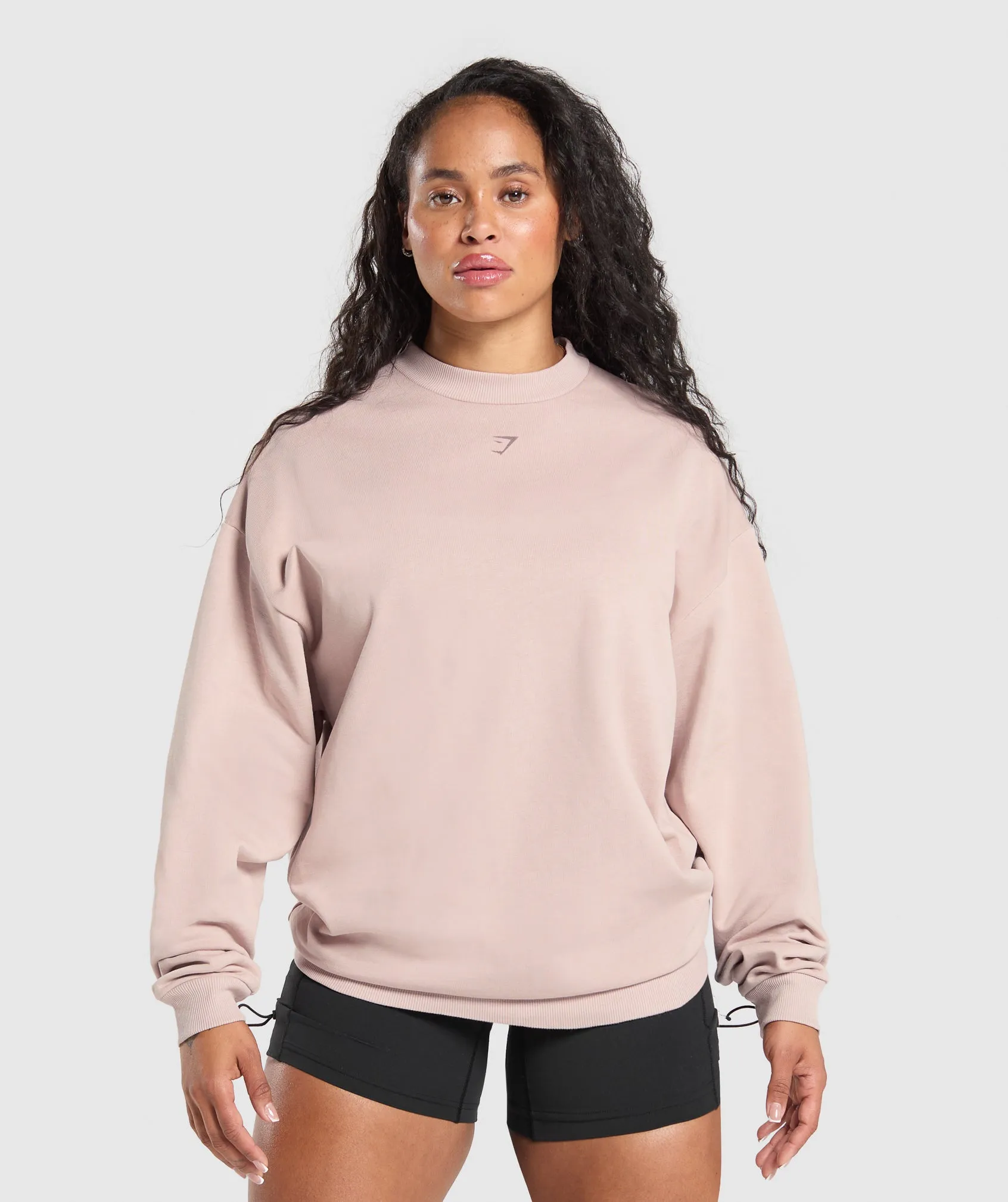 Gymshark Collegiate Sweatshirt - Muted Pink