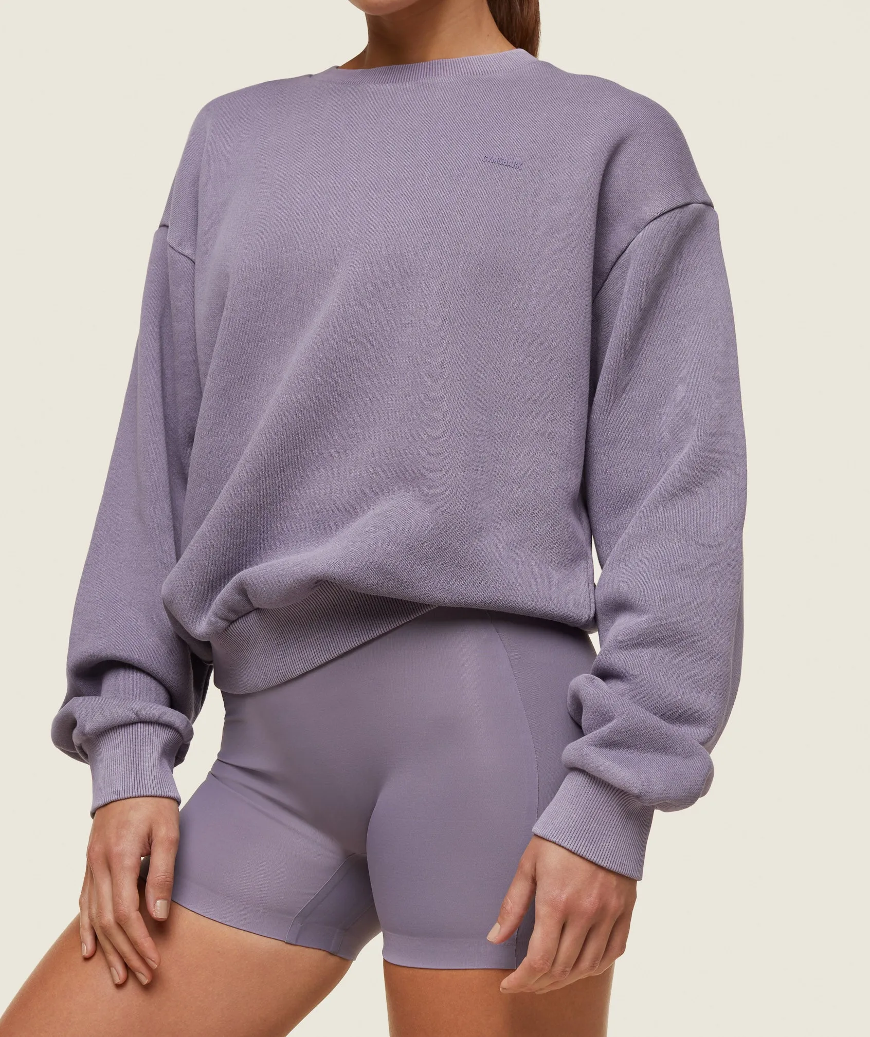 Gymshark everywear Relaxed Sweatshirt - Fog Purple