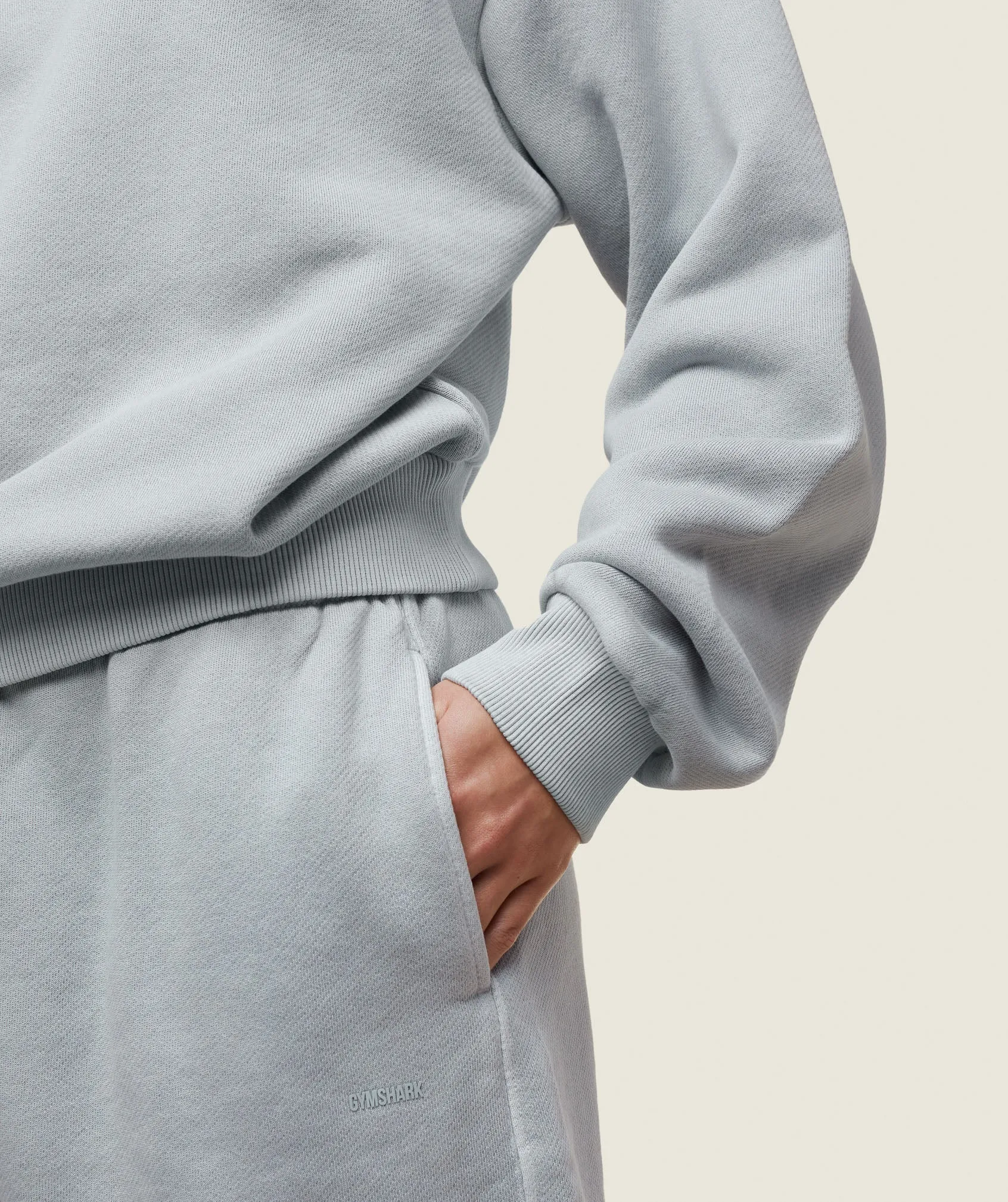 Gymshark everywear Relaxed Sweatshirt - Ice Grey