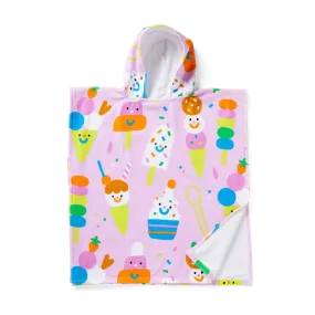 HALCYON NIGHTS KIDS HOODED TOWEL SUNDAE FUN DAY