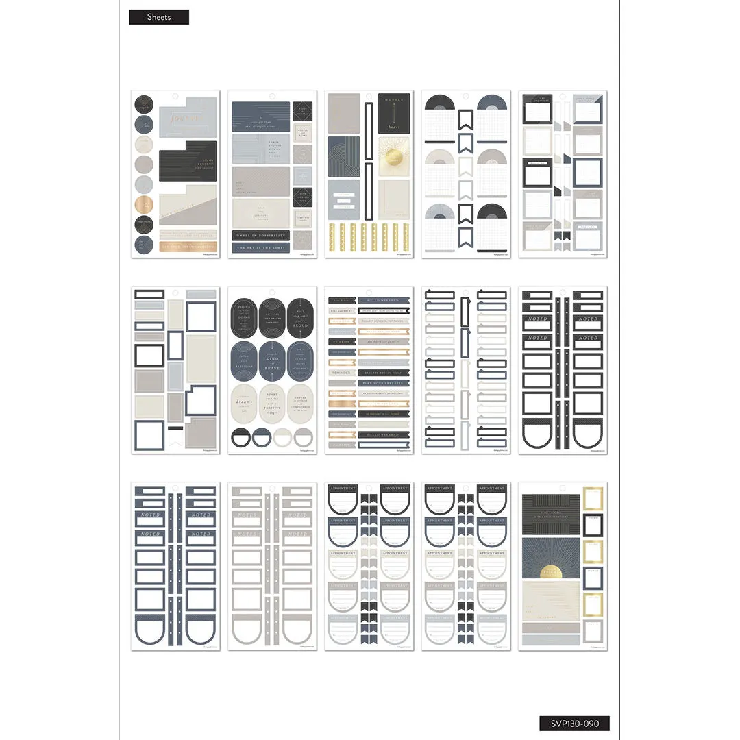 Happy Planner Align Classic Value Sticker Pack