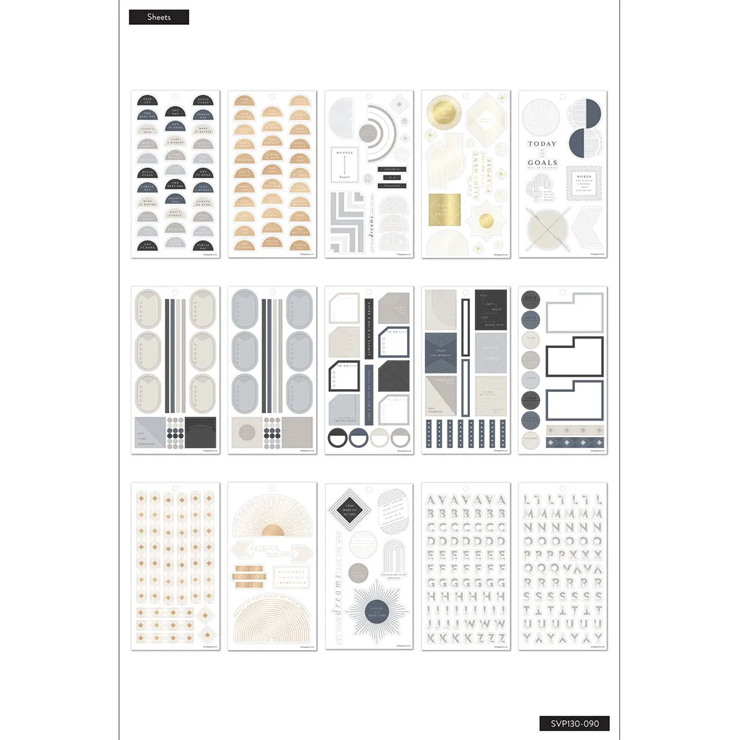 Happy Planner Align Classic Value Sticker Pack