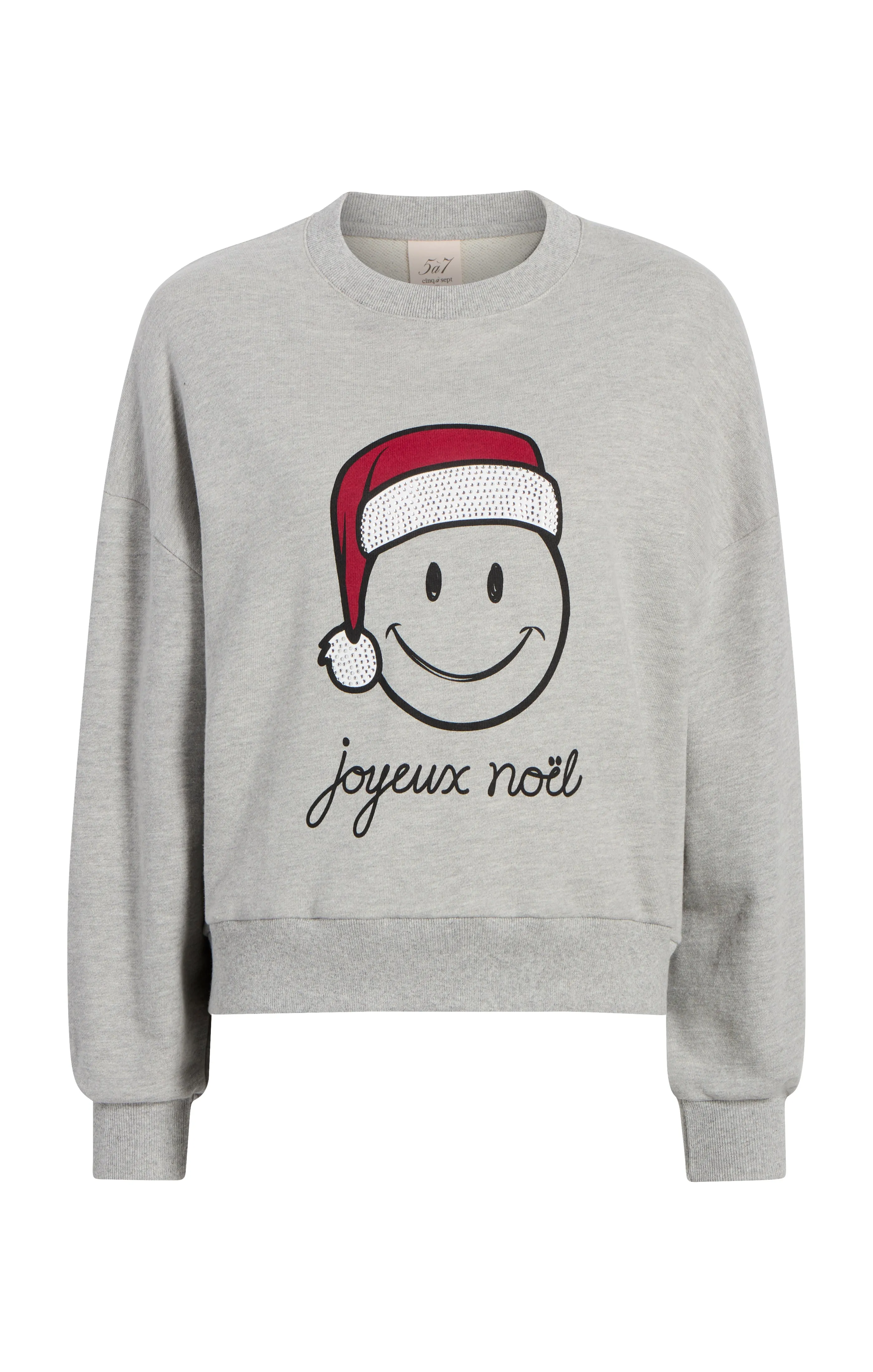 Heatset Smiley Joyeux Brandy Pullover