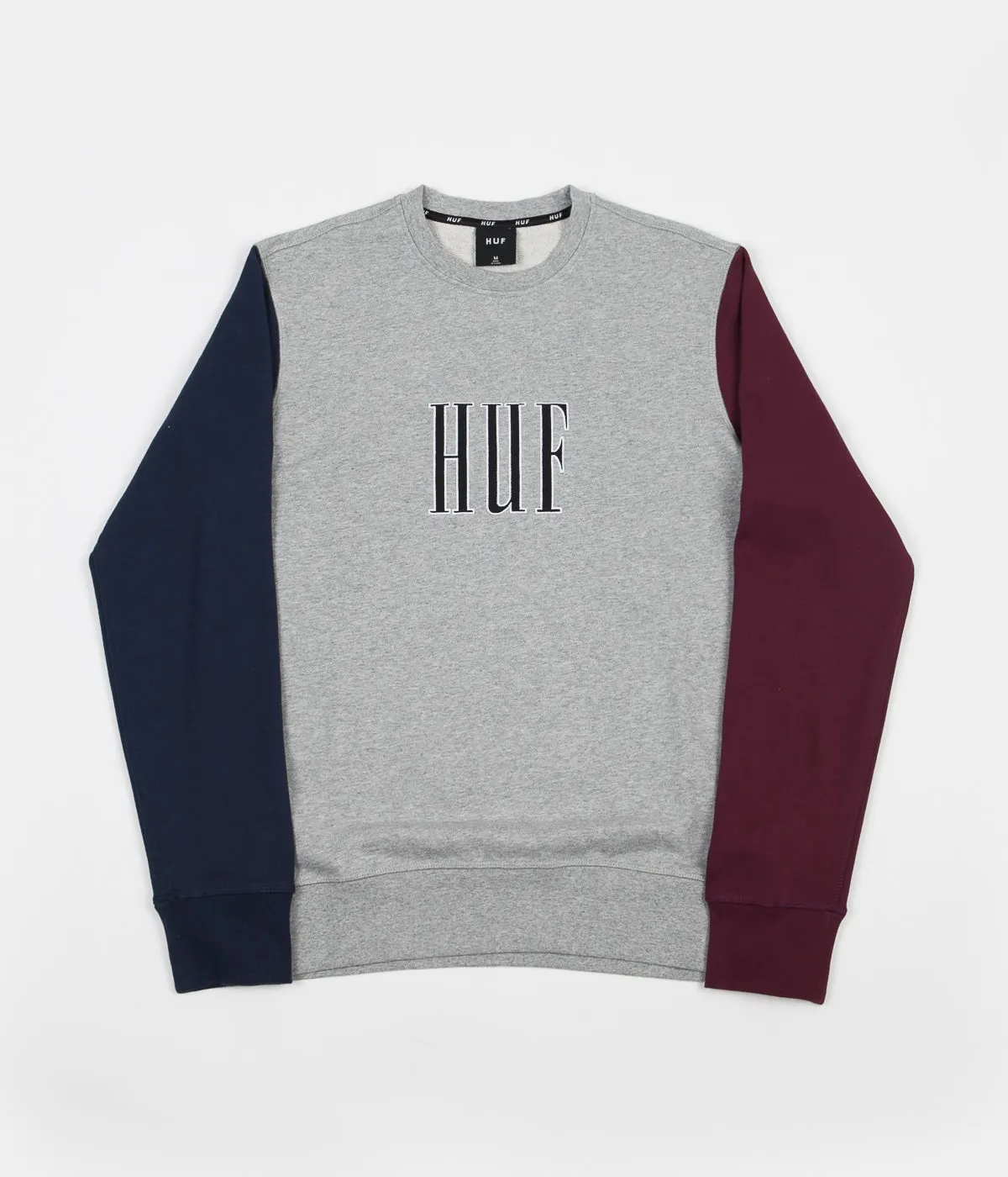 HUF Crevasse Crewneck Sweatshirt - Grey Heather