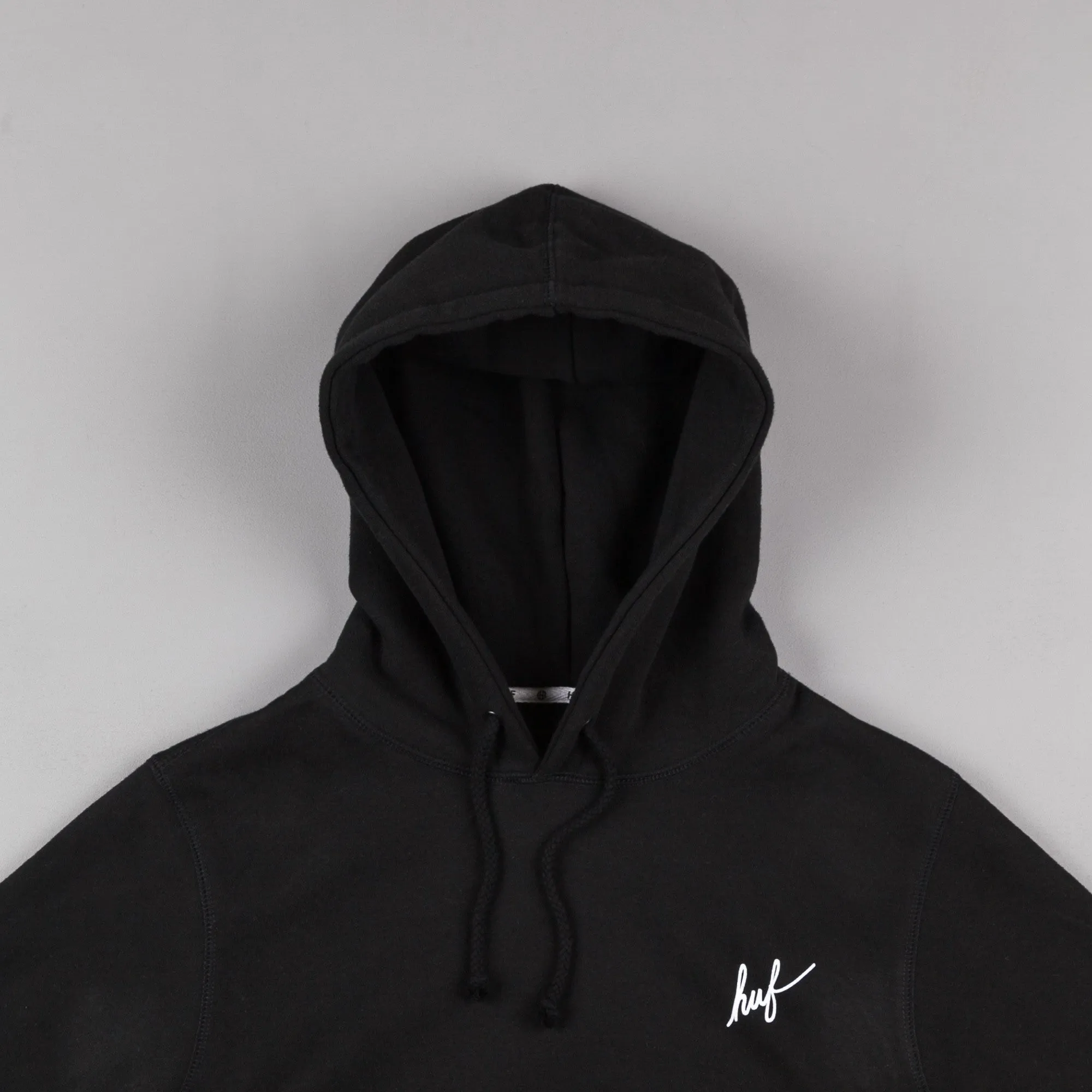 HUF Muted Military Classic H Hooded Sweatshirt - Black