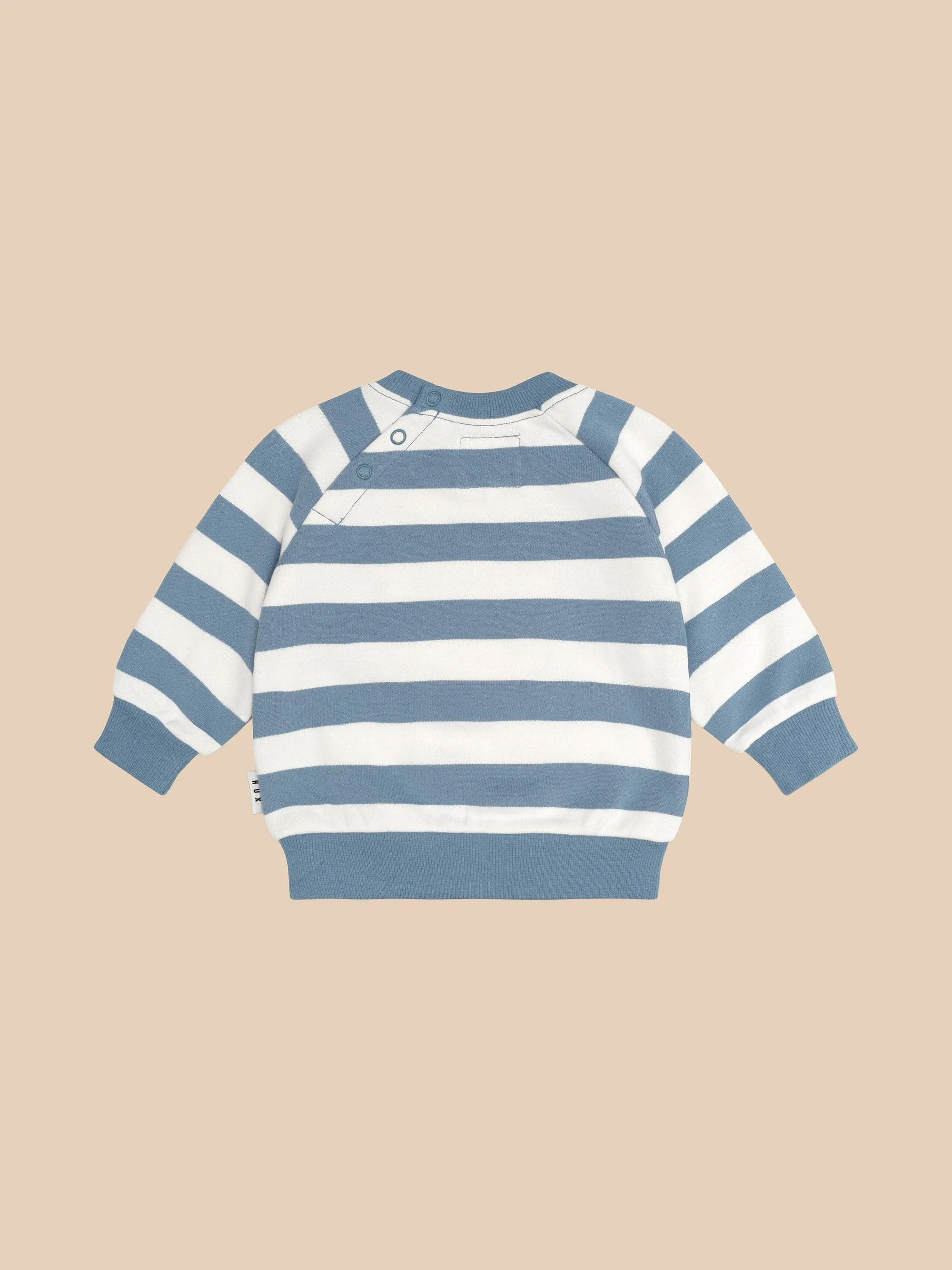 Huxbaby Furry Hux Stripe Sweatshirt