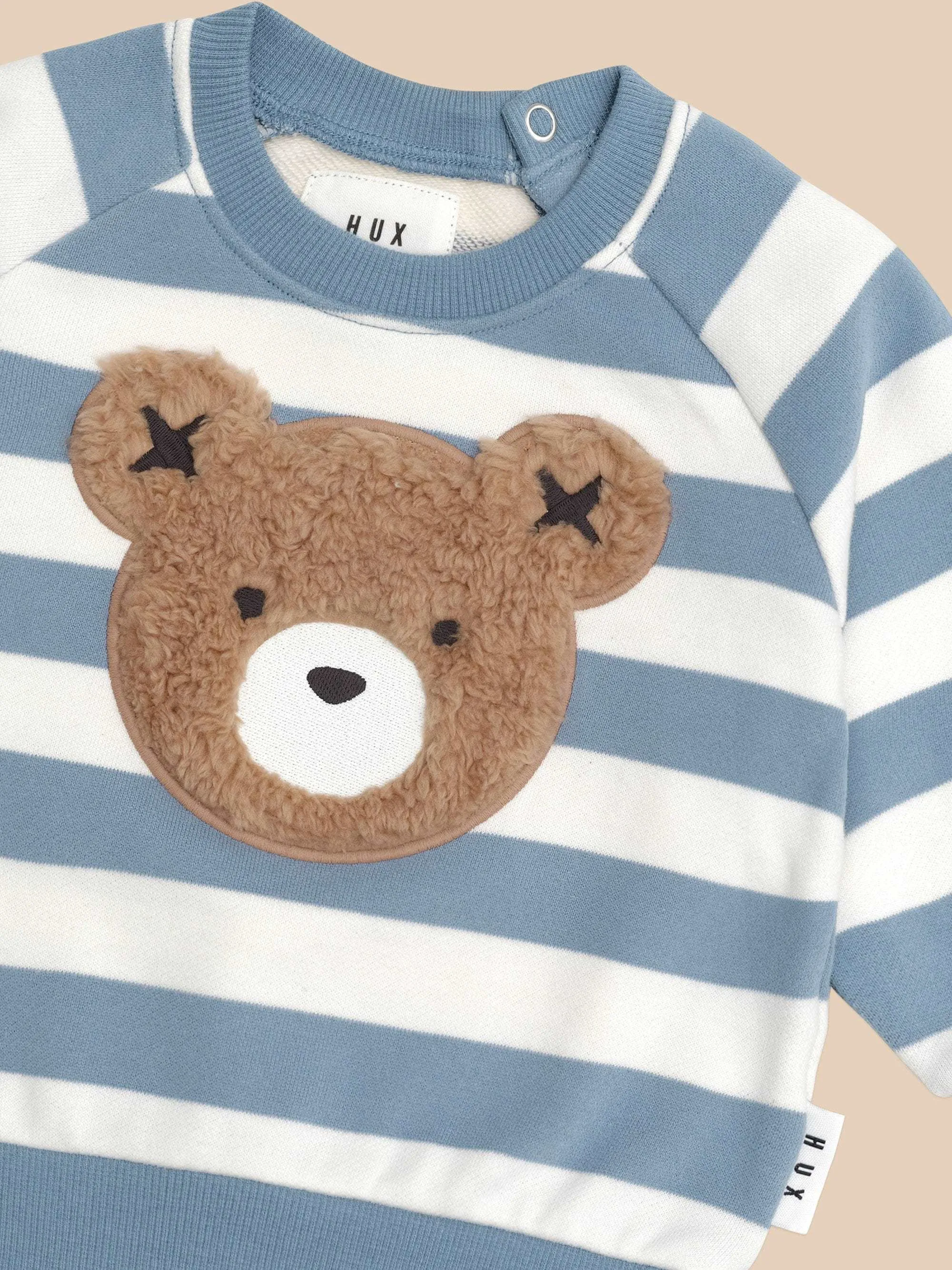 Huxbaby Furry Hux Stripe Sweatshirt