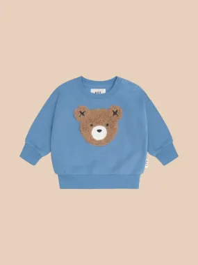 Huxbaby Furry Hux Sweatshirt  - Bright Blue