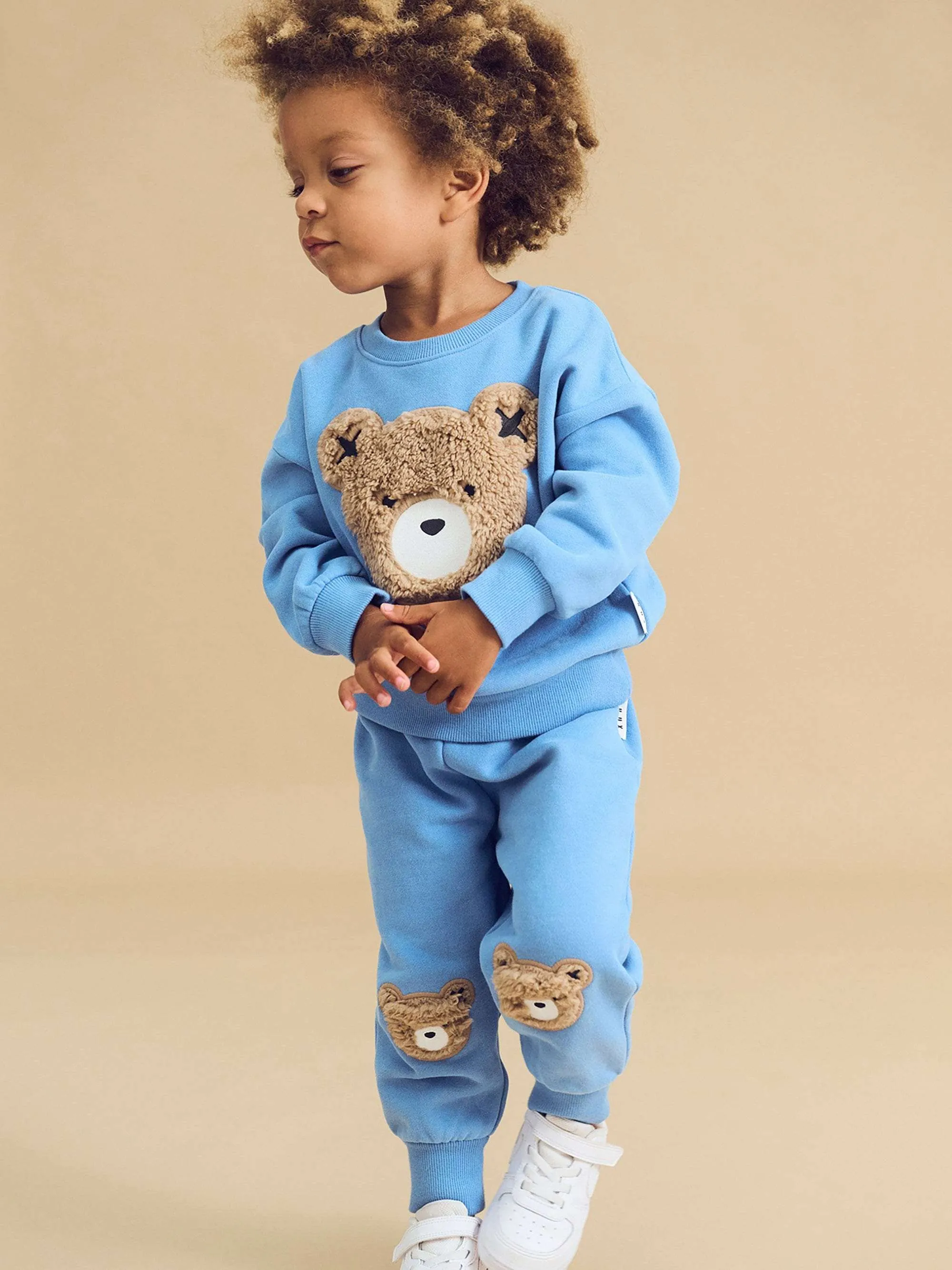 Huxbaby Furry Hux Sweatshirt  - Bright Blue