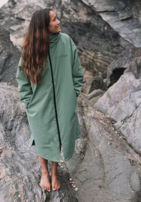 Imperfect All Weather Sherpa Changing Robe - Aventurine Green