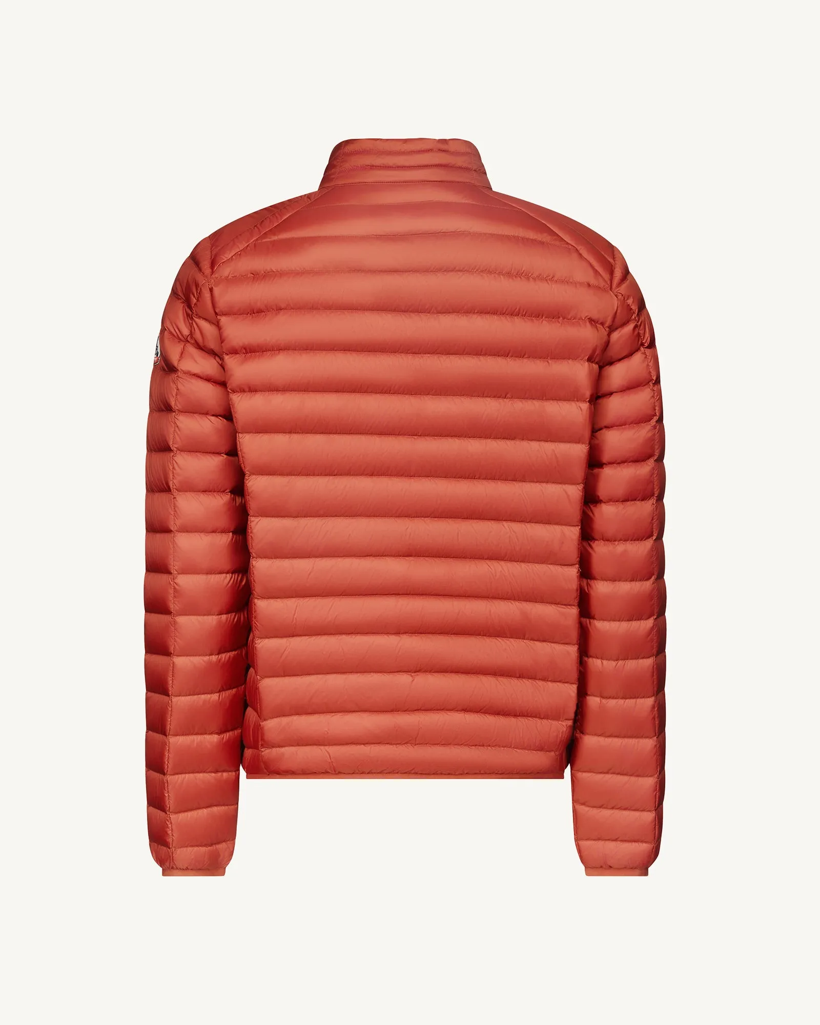 Intense rust Lightweight down jacket Mat