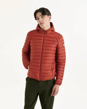 Intense rust Lightweight down jacket Nico