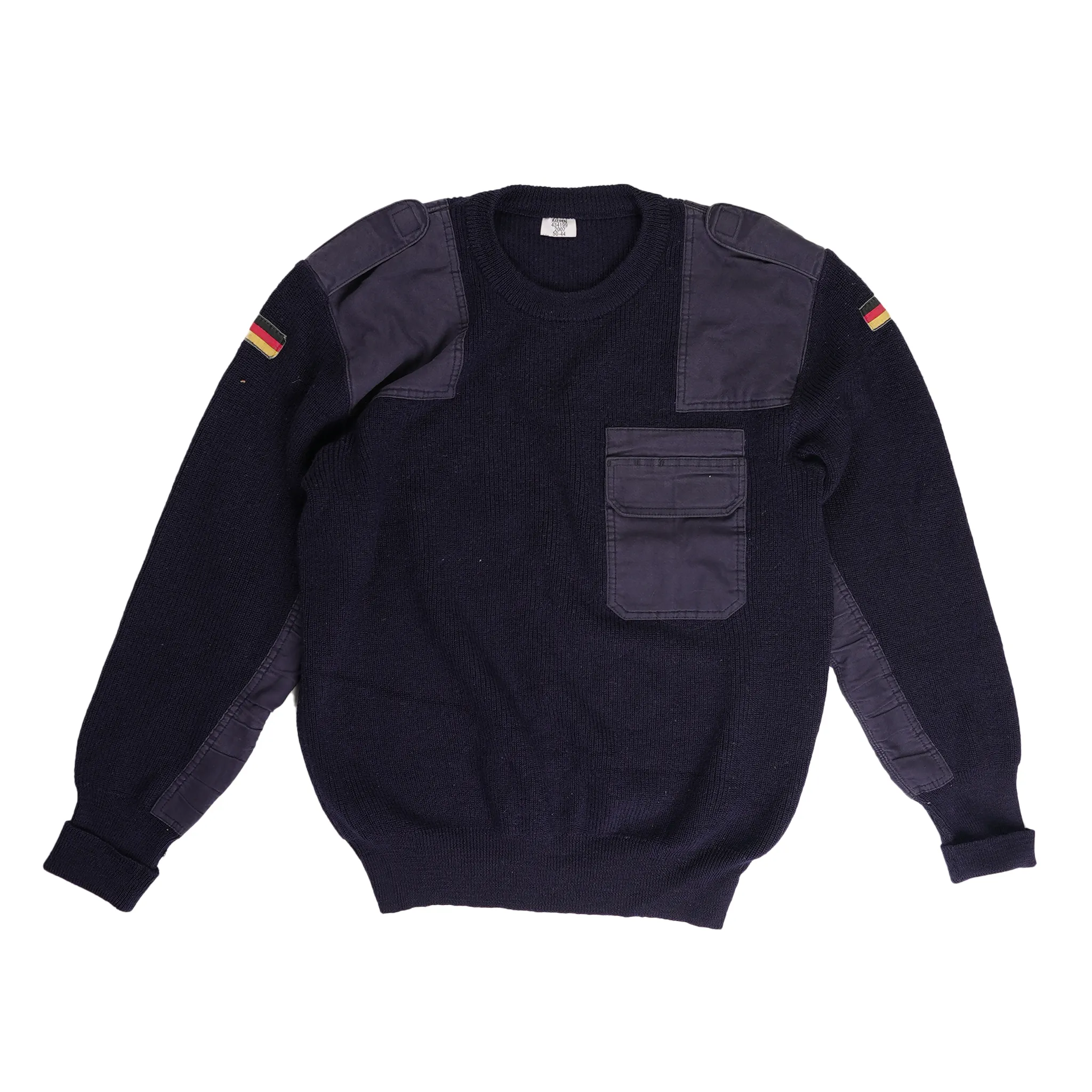 Issued German Blue Commando Sweater