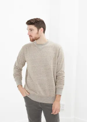 Jeth Sweatshirt in Grey/Rust