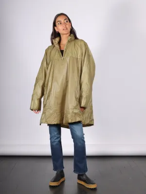 Kauto Insulated Poncho in Khaki by RAINS