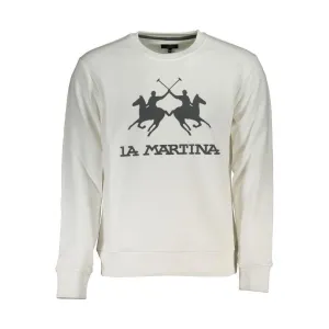 La Martina Elegant Long Sleeved Crew Neck Sweatshirt