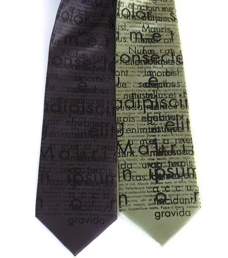 Lorem Ipsum Necktie