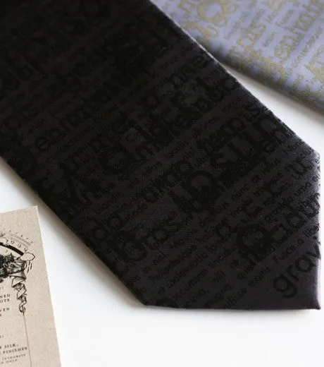 Lorem Ipsum Silk Necktie