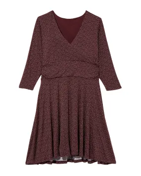 Miami Knit Dress | Burgundy