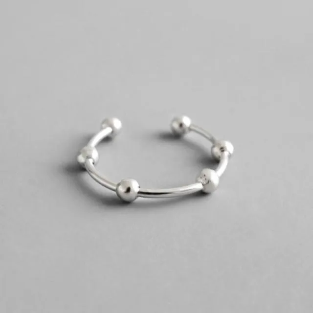 Minimalist 925 Sterling Silver Ring