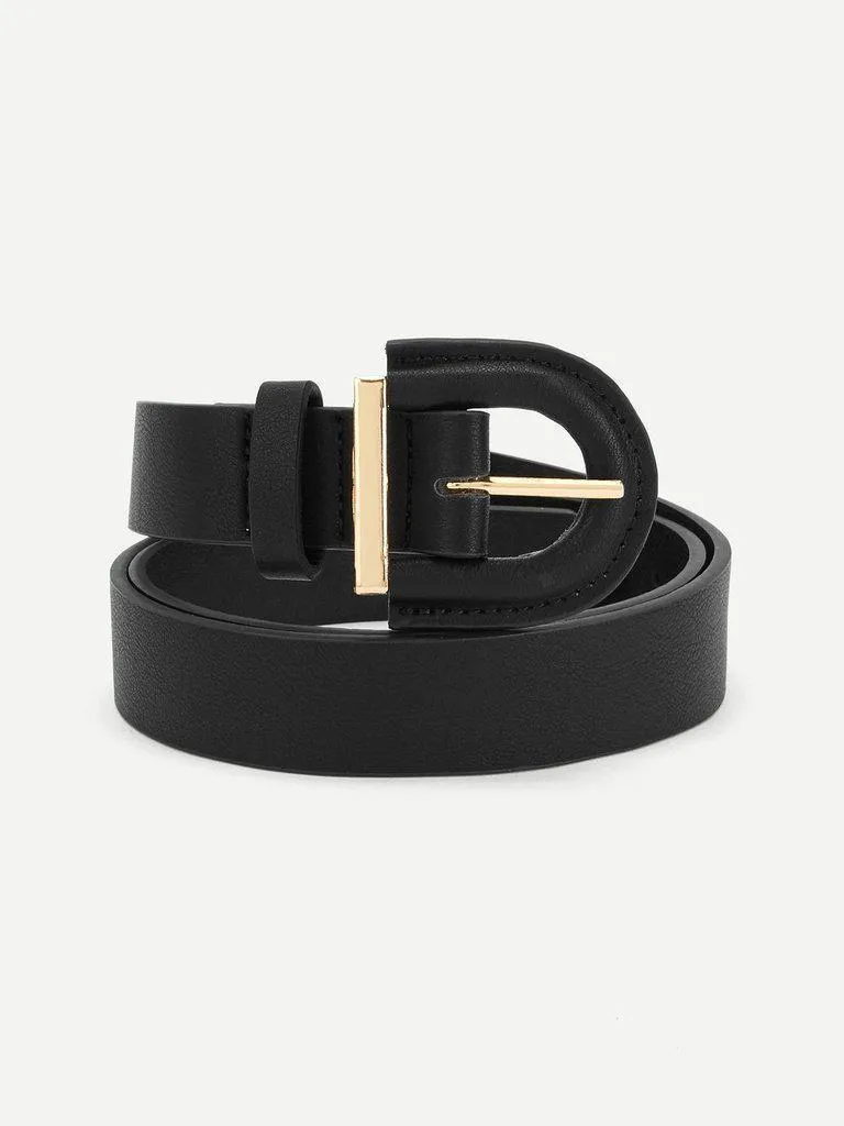 Minimalist PU Belt