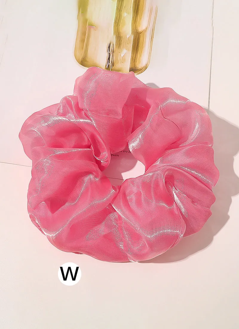 Minimalist Solid Scrunchie