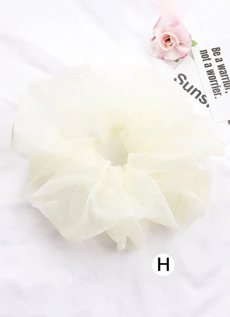 Minimalist Solid Scrunchie