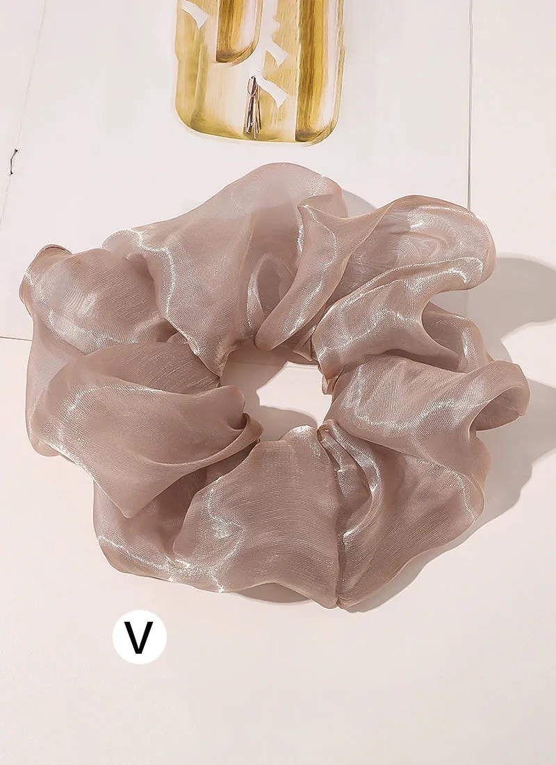 Minimalist Solid Scrunchie