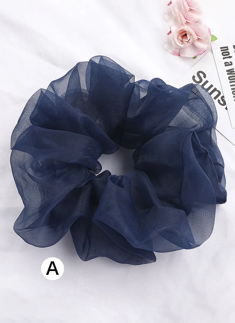 Minimalist Solid Scrunchie