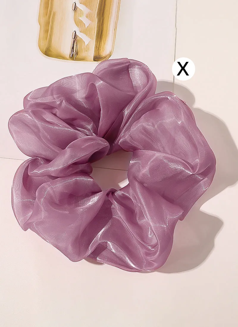 Minimalist Solid Scrunchie