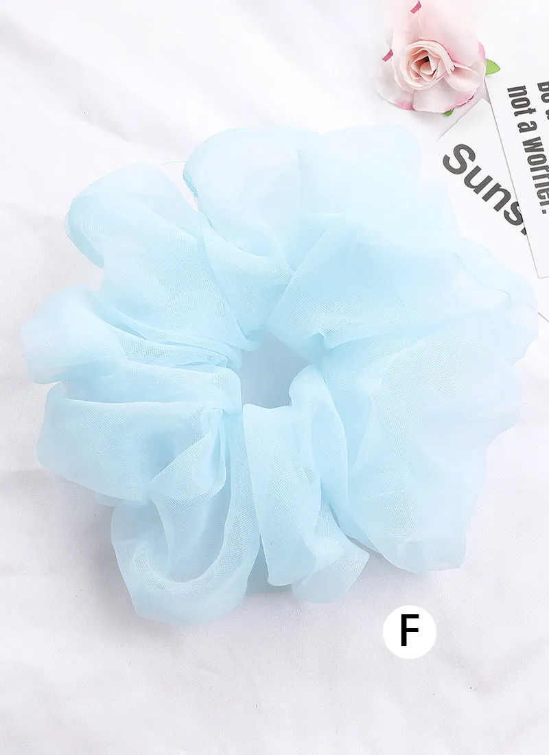 Minimalist Solid Scrunchie