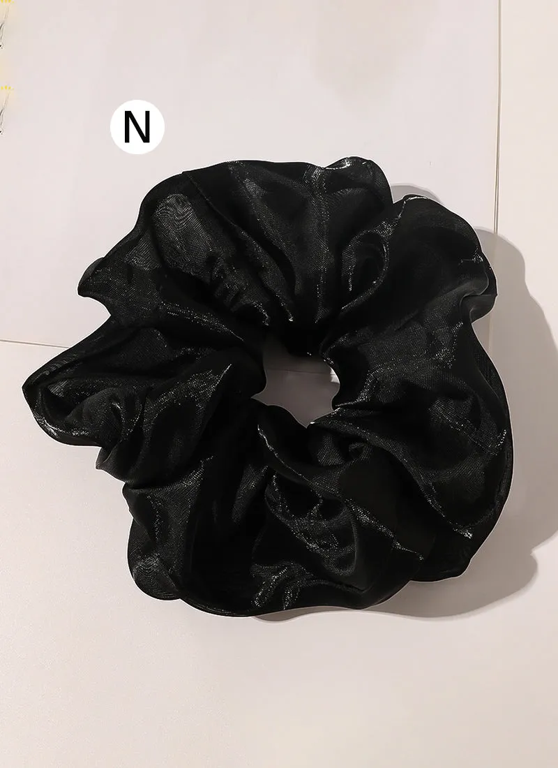 Minimalist Solid Scrunchie