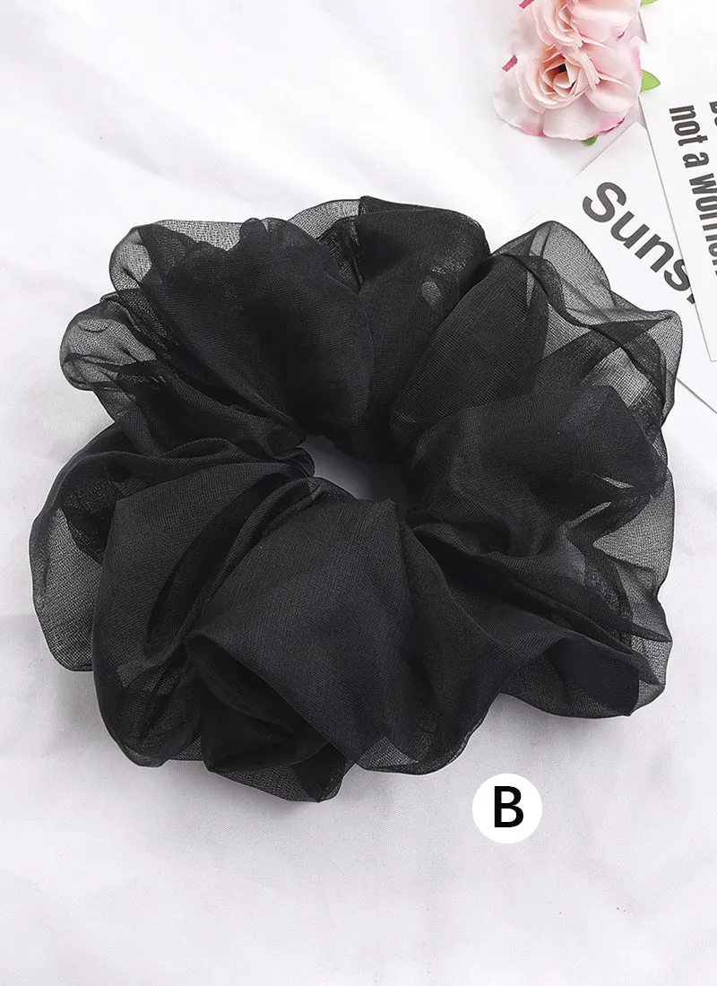 Minimalist Solid Scrunchie