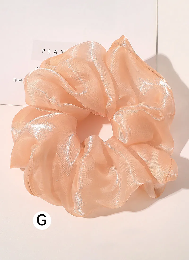 Minimalist Solid Scrunchie