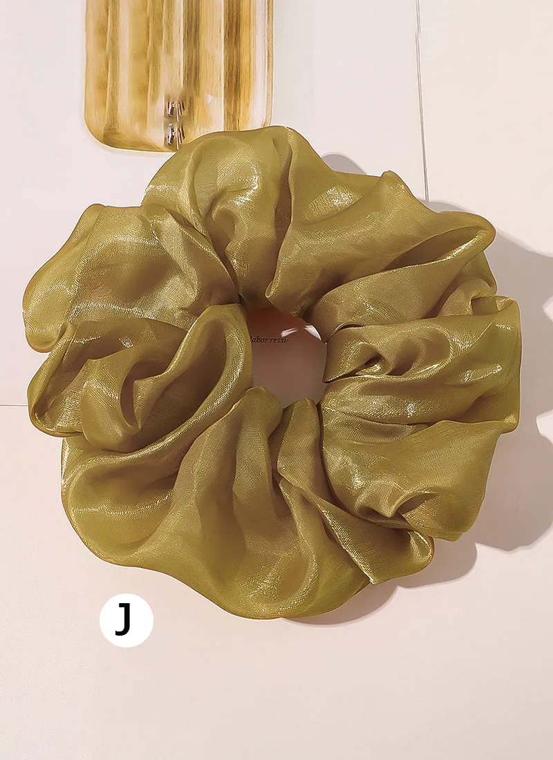 Minimalist Solid Scrunchie