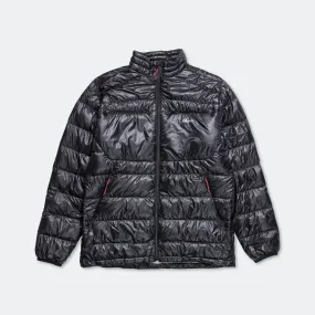 Minimarhythm Down Zip Blouson - Black/Light Grey