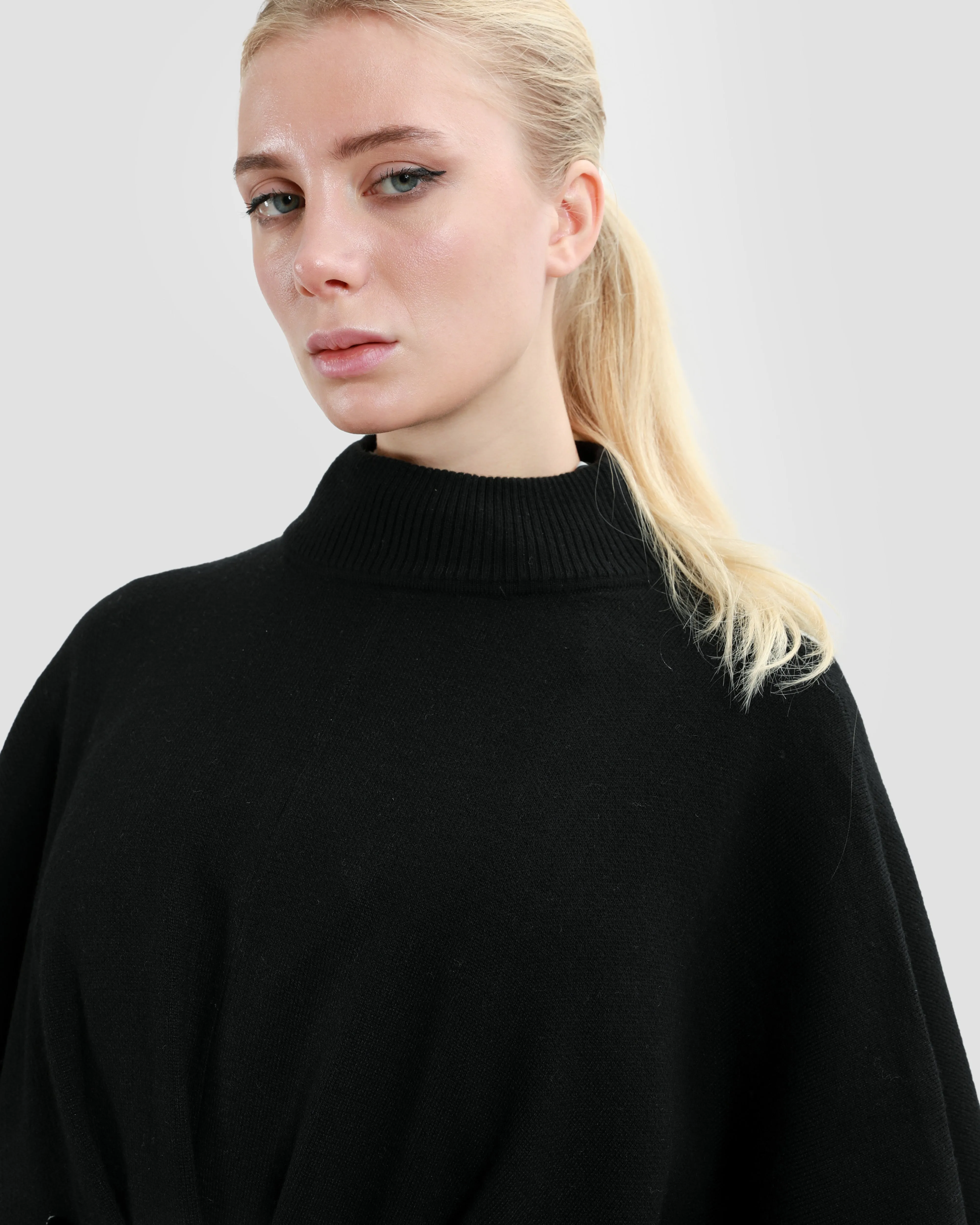 Monochrome Branding Poncho