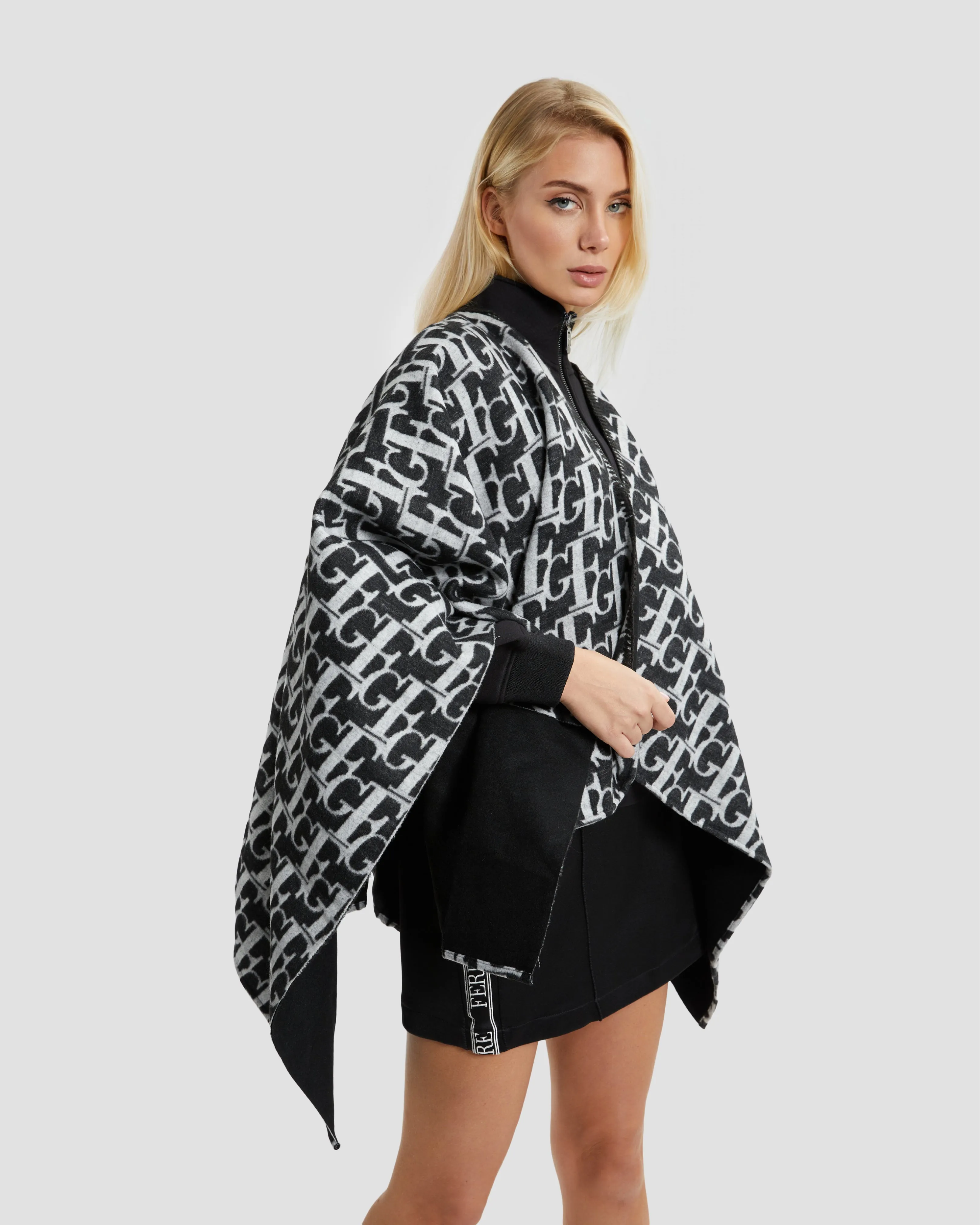 Monochrome GF Poncho