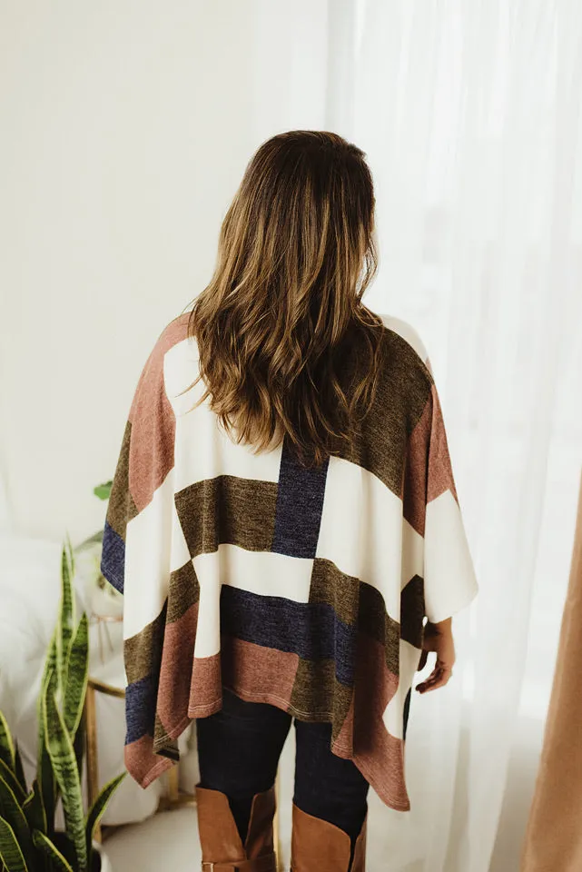 Multi Cowl Poncho