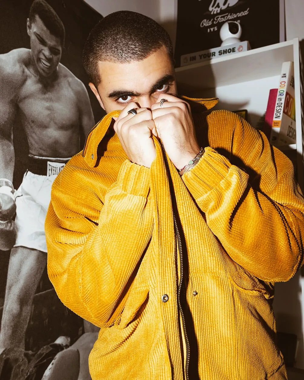 Mustard Corduroy Jacket