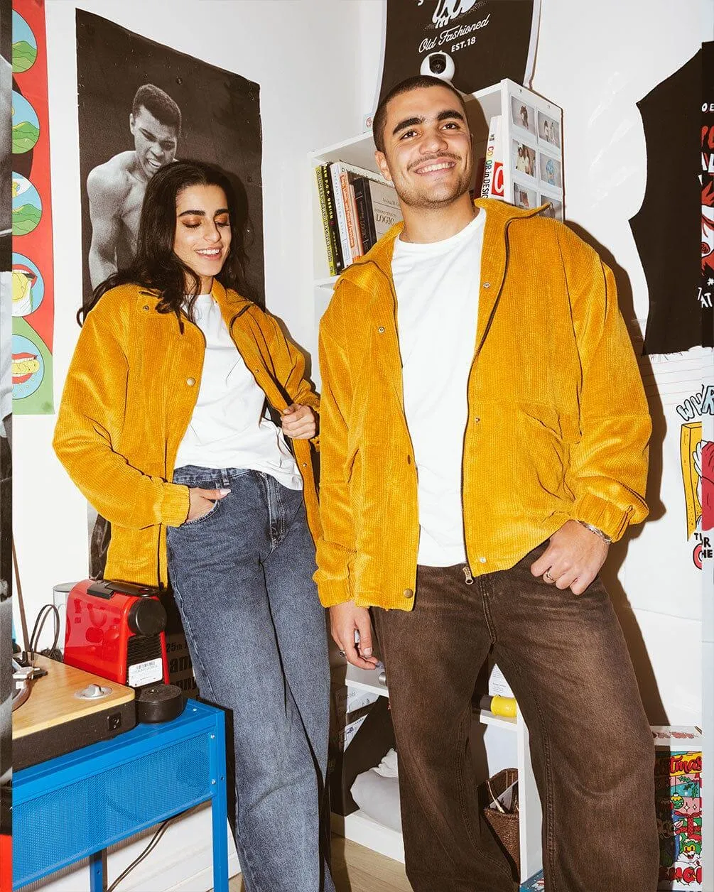 Mustard Corduroy Jacket