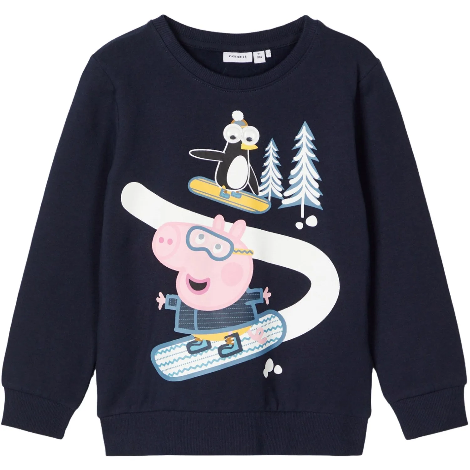 Name It Dark Sapphire Colbie Peppa Regular Sweatshirt