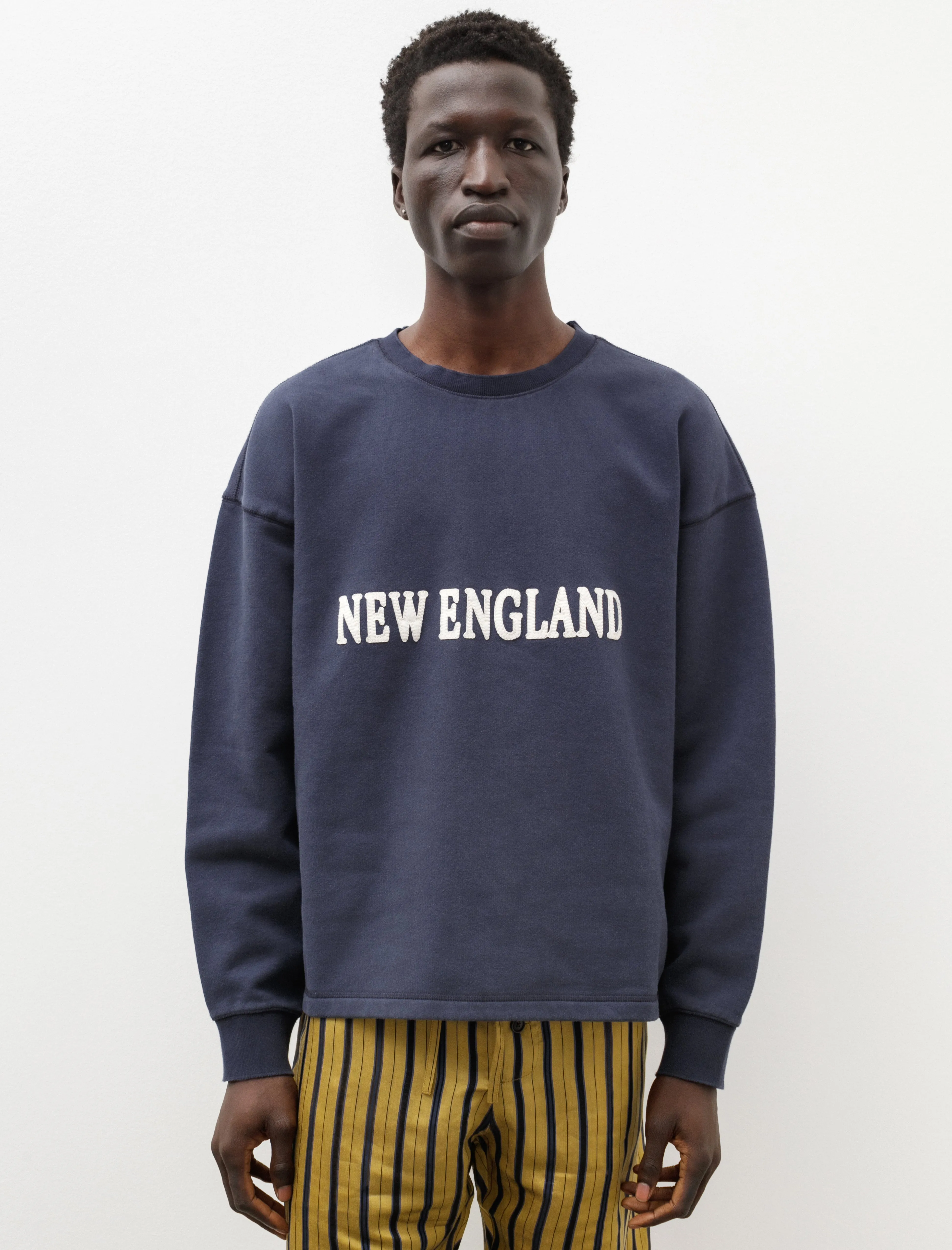 New England Crewneck Blue