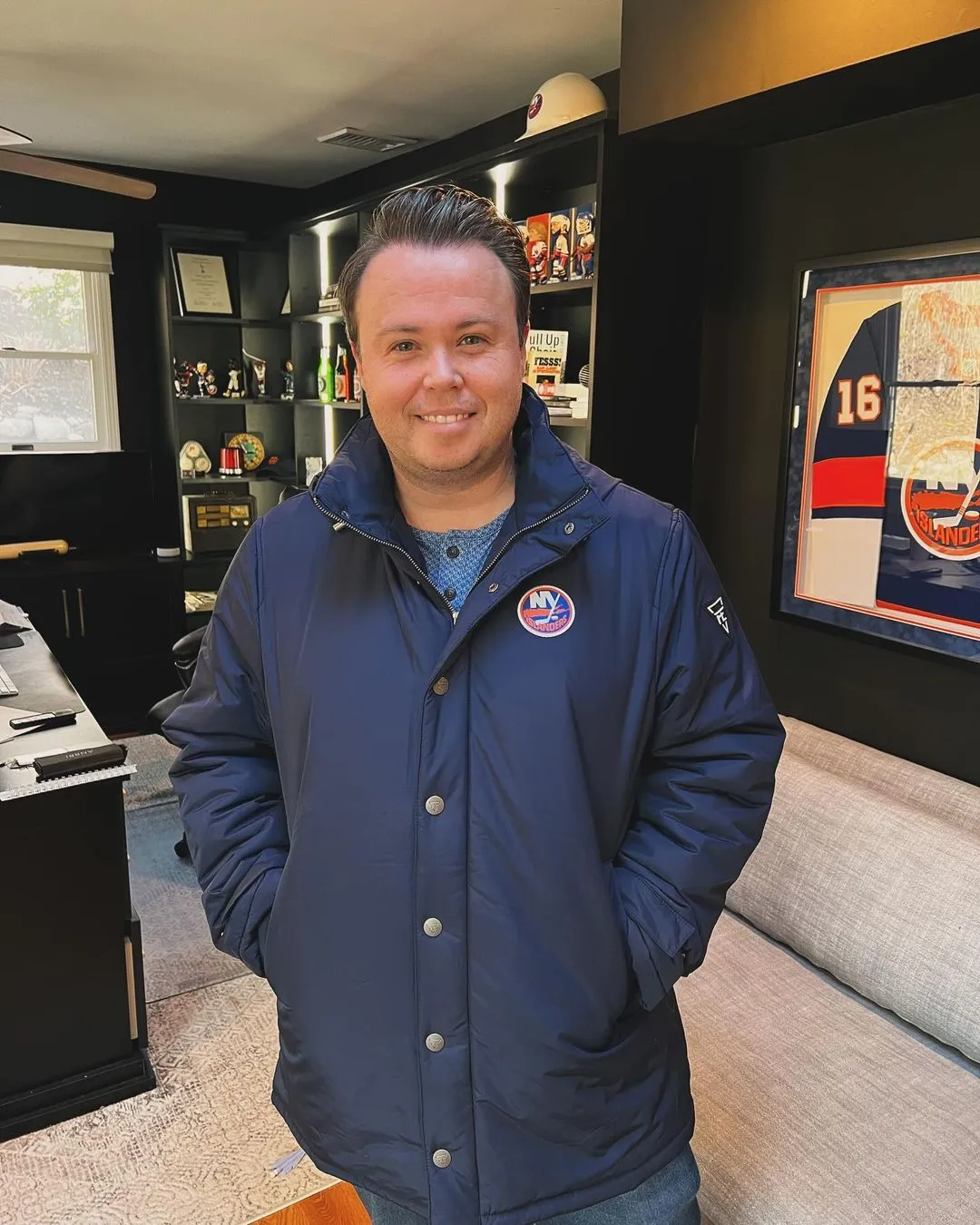 New York Islanders Coach's Jacket