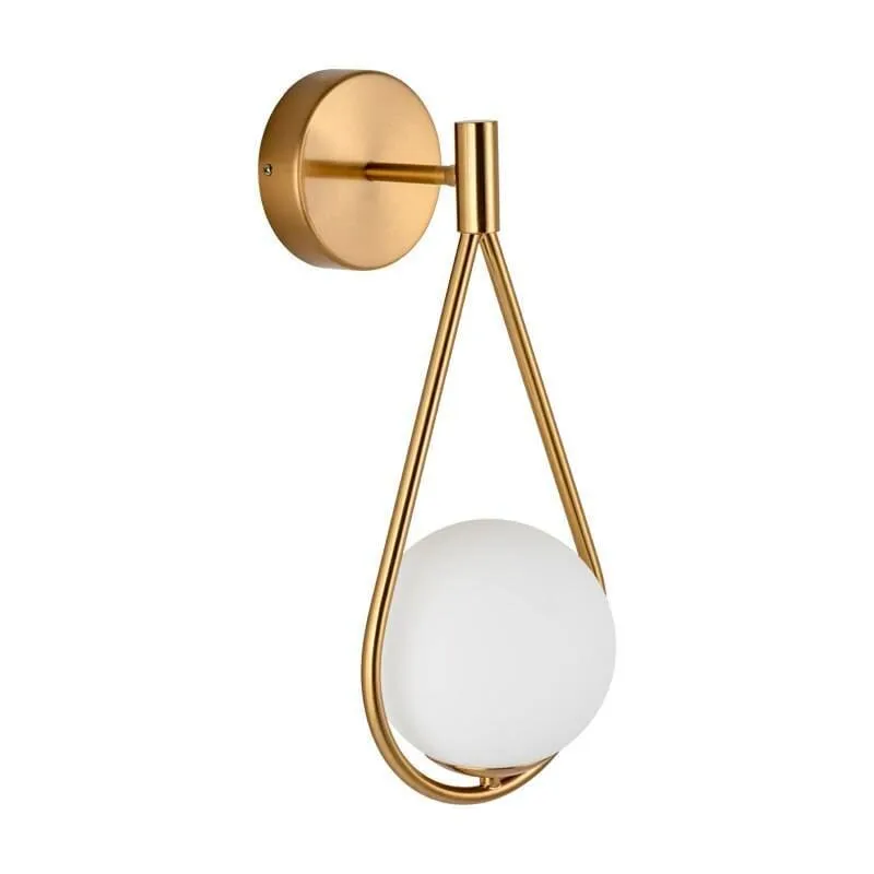 Nordic Minimalist LED Glass Ball Wall Lamp