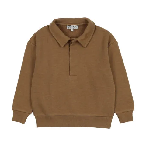 Ochre Polo Sweatshirt