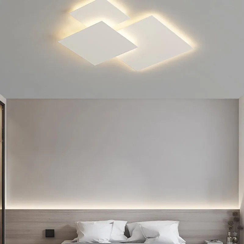 Overlapping Square Ceiling Light