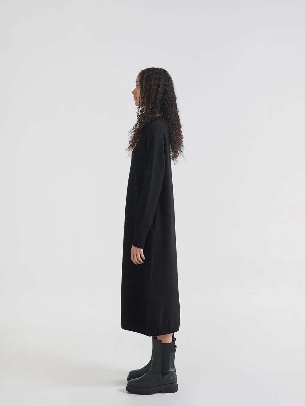 PAUL KNIT DRESS (BLACK)